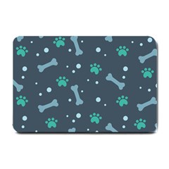 Bons Foot Prints Pattern Background Small Doormat by Bangk1t