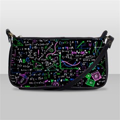 Math Linear Mathematics Education Circle Background Shoulder Clutch Bag by Bangk1t