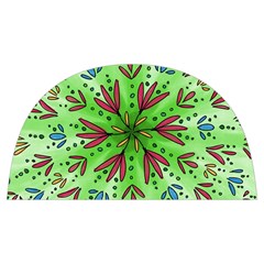 Flower Mandala Art Drawing Spring Background Anti Scalding Pot Cap by Bangk1t