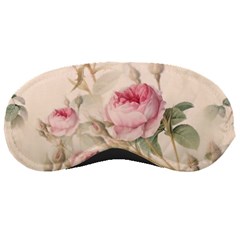 Roses Plants Vintage Retro Flowers Pattern Sleep Mask by Bangk1t