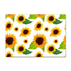 Sunflower Flower Seamless Sticker A4 (10 Pack) by Amaryn4rt