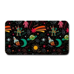 Seamless Pattern Space Medium Bar Mat by Amaryn4rt