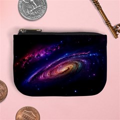 Universe Space Star Rainbow Mini Coin Purse by Ravend