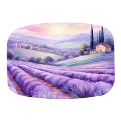 Lavender Flower Tree Mini Square Pill Box by Ravend