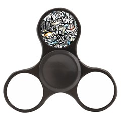 New York City Nyc Broadway Doodle Art Finger Spinner by Grandong