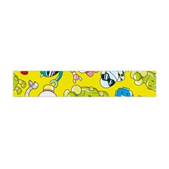 Robot Pattern Premium Plush Fleece Scarf (mini) by Grandong