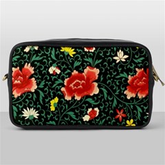 Background Vintage Japanese Design Toiletries Bag (one Side) by Grandong