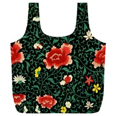 Background Vintage Japanese Design Full Print Recycle Bag (xxl) by Grandong