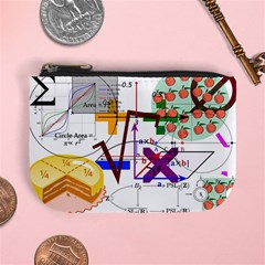 Mathematics Formula Physics School Mini Coin Purse by Grandong