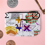 Mathematics Formula Physics School Mini Coin Purse Back