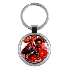 Carlos Sainz Key Chain (round) by Boster123