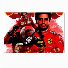 Carlos Sainz Postcard 4 x 6  (pkg Of 10) by Boster123