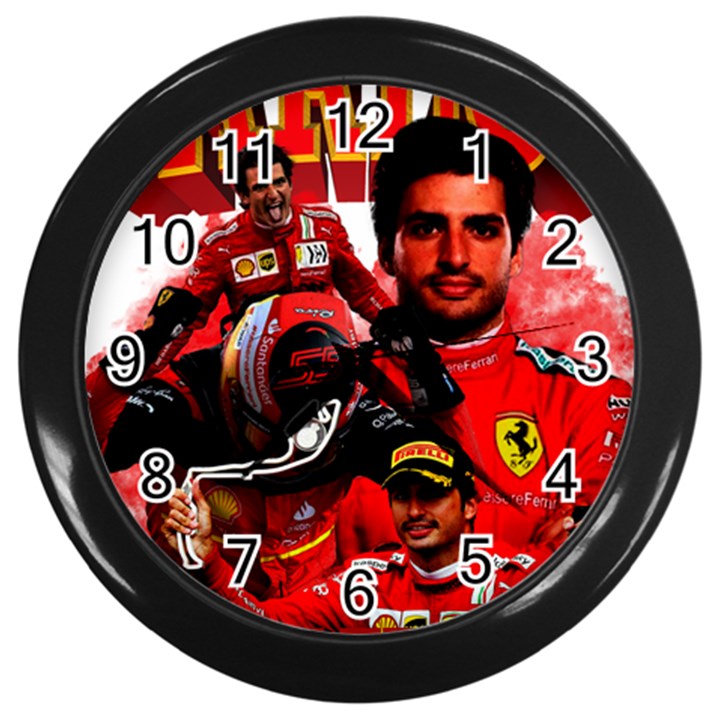 Carlos Sainz Wall Clock (Black)