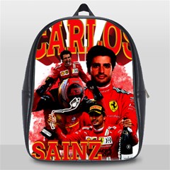 Carlos Sainz School Bag (large) by Boster123