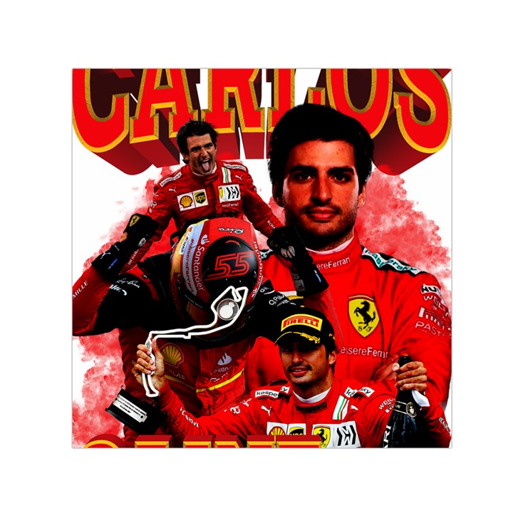 Carlos Sainz Square Satin Scarf (30  x 30 )