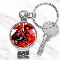 Carlos Sainz Nail Clippers Key Chain by Boster123