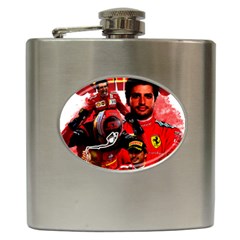 Carlos Sainz Hip Flask (6 Oz) by Boster123