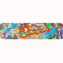 Supersonic Mermaid Chaser Large Bar Mat by chellerayartisans