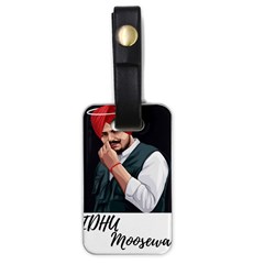 Moosewala Luggage Tag (one Side) by Mayank