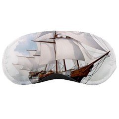 Ship Sail Sea Waves Sleep Mask by uniart180623