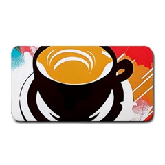 Coffee Tea Cappuccino Medium Bar Mat by uniart180623