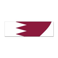 Heart-love-flag-qatar Sticker Bumper (10 Pack) by Bedest