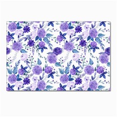 Violet-01 Postcards 5  X 7  (pkg Of 10) by nateshop