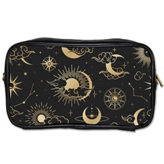 Asian Seamless Pattern With Clouds Moon Sun Stars Vector Collection Oriental Chinese Japanese Korean Toiletries Bag (two Sides) by pakminggu