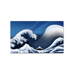 The Great Wave Off Kanagawa Sticker (rectangular) by pakminggu