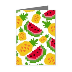 Watermelon -12 Mini Greeting Card by nateshop