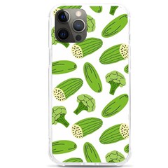 Vegetable Pattern With Composition Broccoli Iphone 12 Pro Max Tpu Uv Print Case by pakminggu