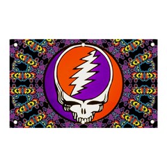 Gratefuldead Grateful Dead Pattern Banner And Sign 5  X 3  by Cowasu