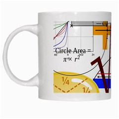 Mathematics Formula Physics School White Mug by Bedest