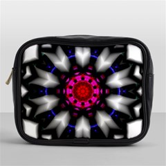 Kaleidoscope-round-metal Mini Toiletries Bag (one Side) by Bedest