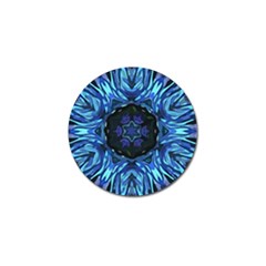 Background-blue-flower Golf Ball Marker (10 Pack) by Bedest