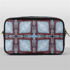 Pattern-cross-geometric-shape Toiletries Bag (one Side) by Bedest