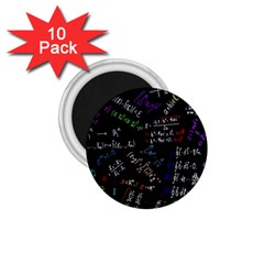 Mathematics  Physics Maths Math Pattern 1 75  Magnets (10 Pack)  by pakminggu