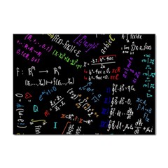 Mathematics  Physics Maths Math Pattern Sticker A4 (10 Pack) by pakminggu