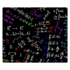 Mathematics  Physics Maths Math Pattern Premium Plush Fleece Blanket (small) by pakminggu