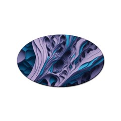 Abstract Trims Sticker (oval) by pakminggu