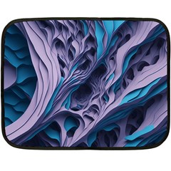 Abstract Trims Two Sides Fleece Blanket (mini) by pakminggu