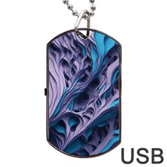 Abstract Trims Dog Tag Usb Flash (two Sides) by pakminggu