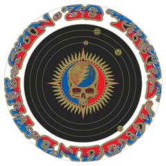 The Grateful Dead Round Trivet by Cowasu