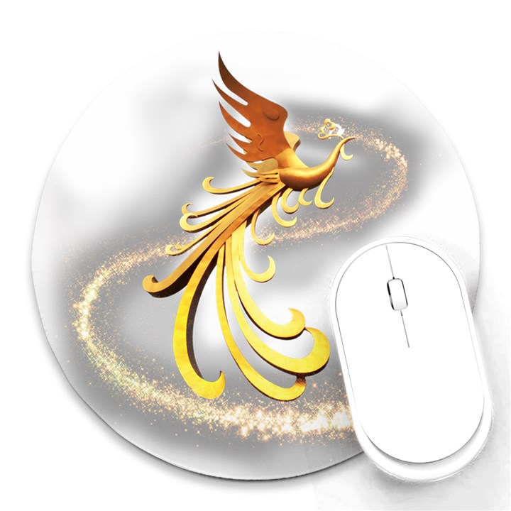 Phoenix Round Mousepad