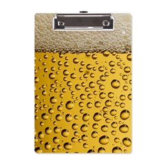 Beer Bubbles A5 Acrylic Clipboard by Cowasu