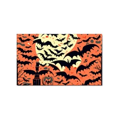 Bat Pattern Sticker Rectangular (10 Pack) by Valentinaart