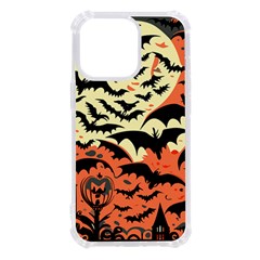 Bat Pattern Iphone 13 Pro Tpu Uv Print Case by Valentinaart