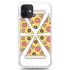 Pizza-slice-food-italian Iphone 12 Mini Tpu Uv Print Case	 by Cowasu