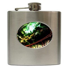 Science-fiction-forward-futuristic Hip Flask (6 Oz) by Cowasu