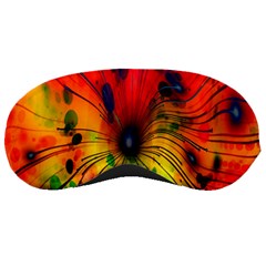 Color-background-structure-lines Sleep Mask by Cowasu